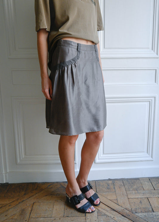 ARMANI TAUPE SKIRT