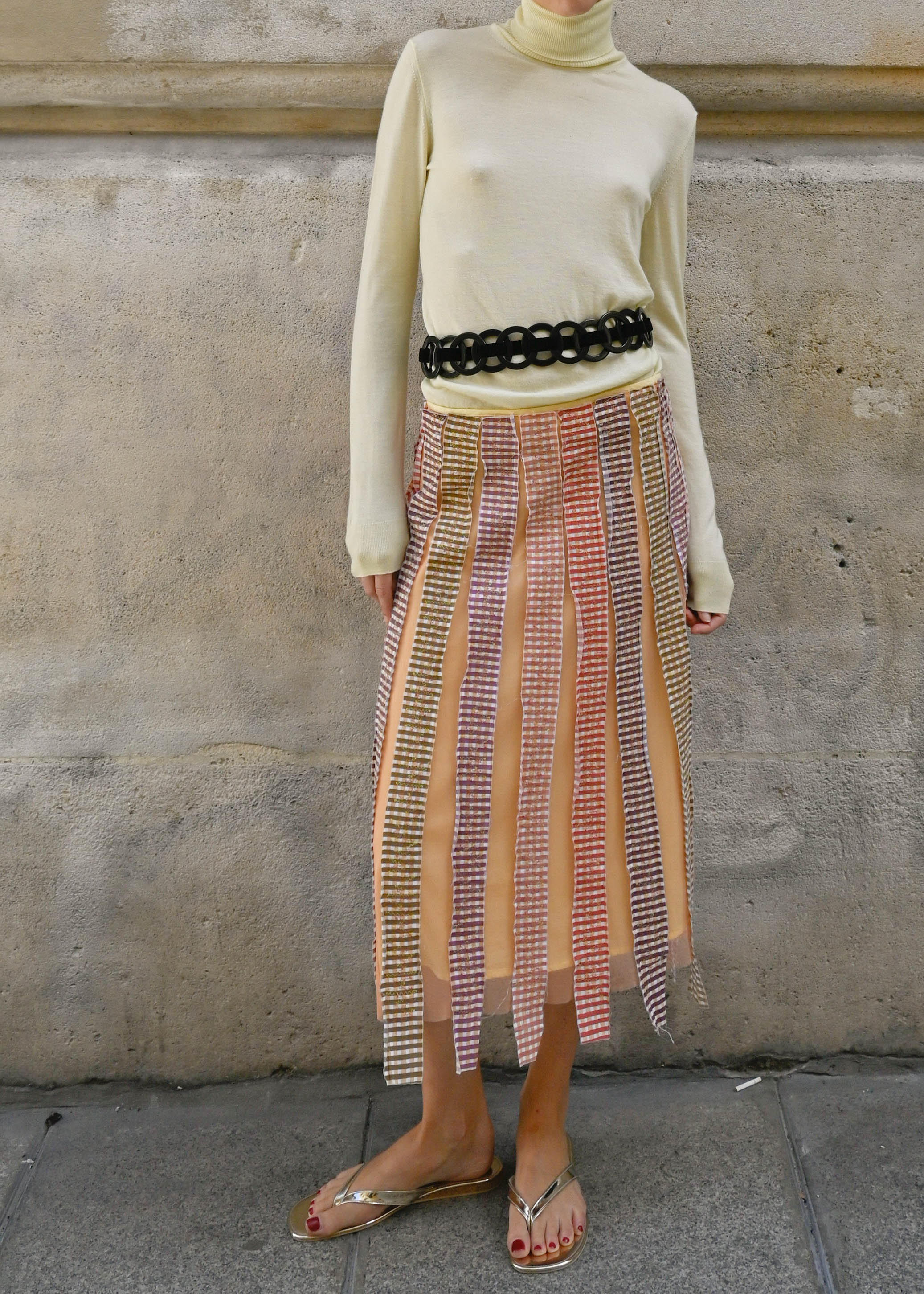 STRIPED SKIRT