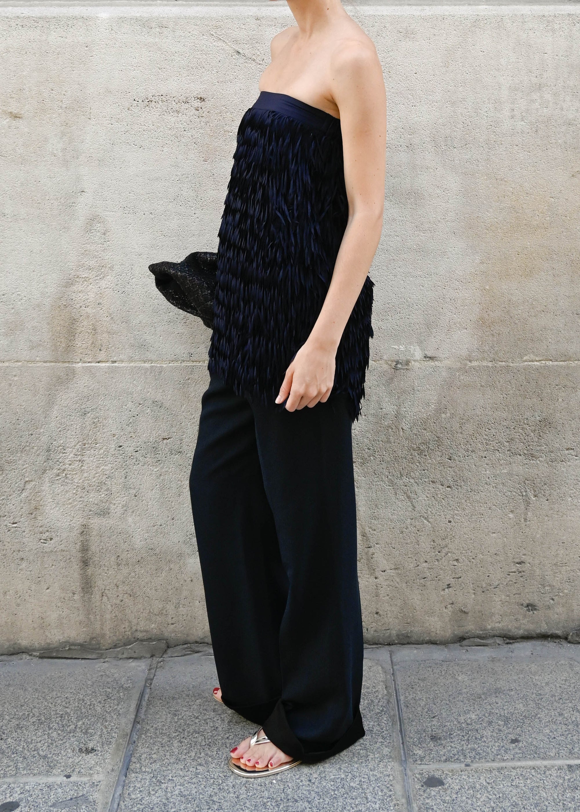 FRINGED TOP