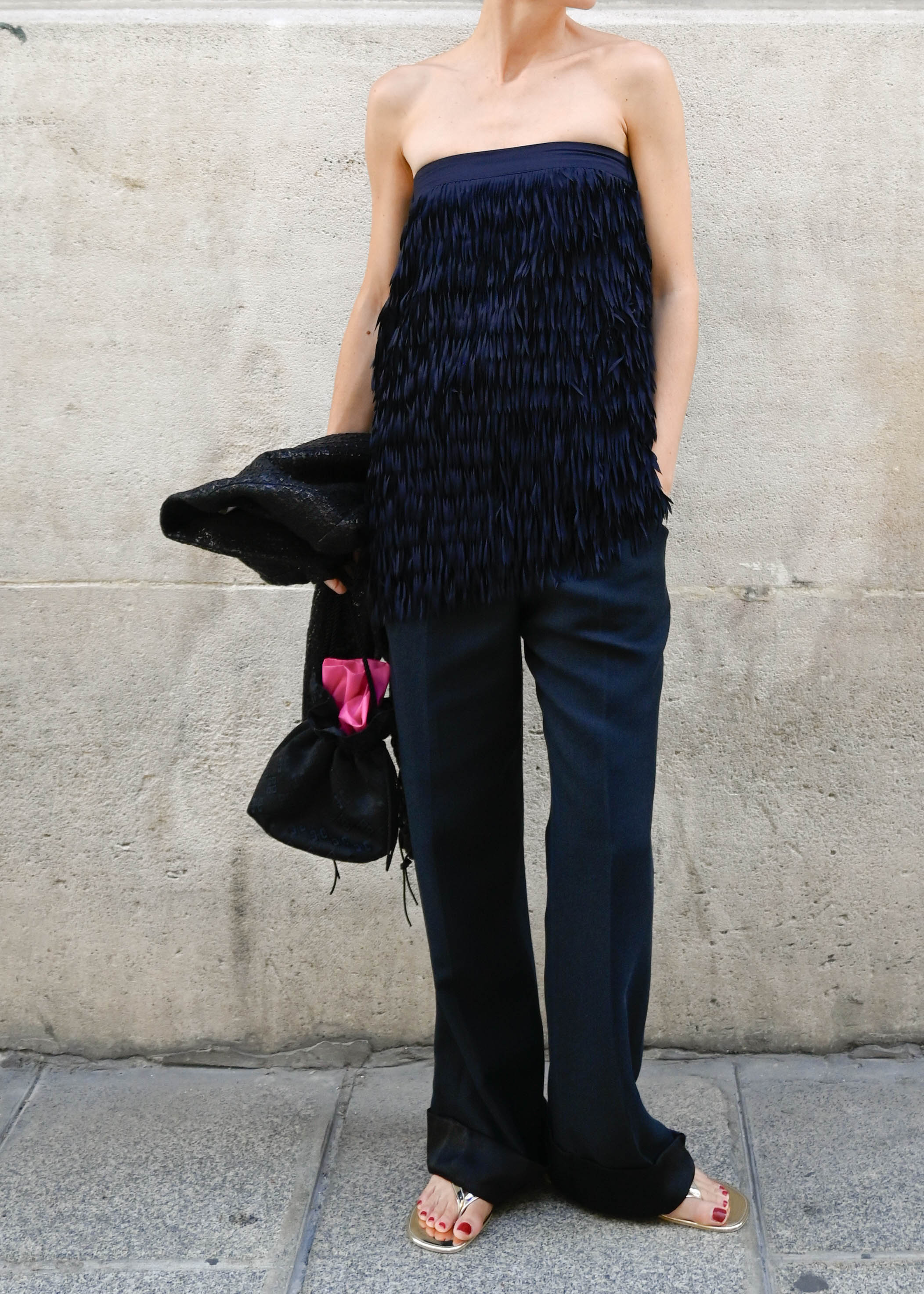 FRINGED TOP
