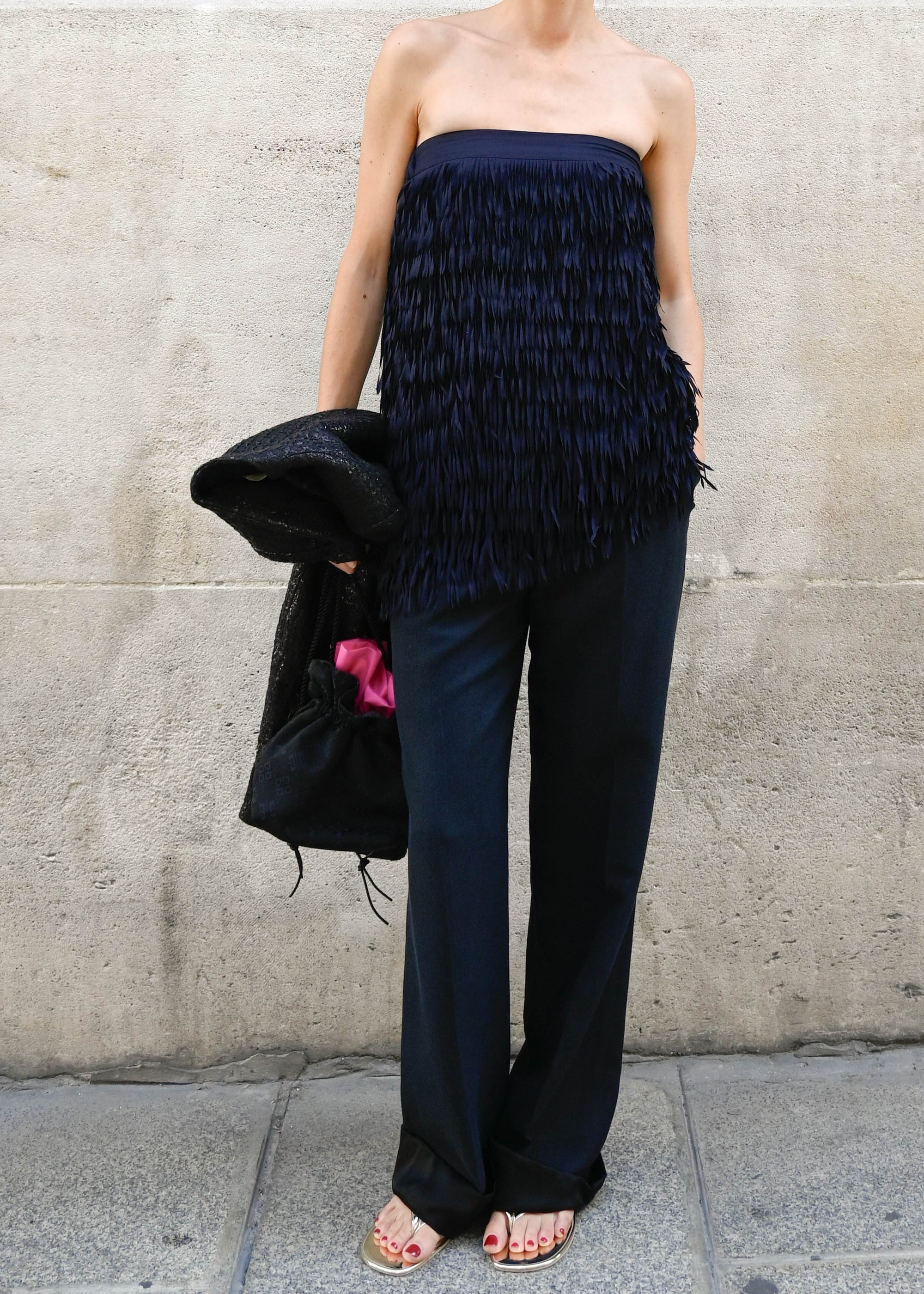 FRINGED TOP