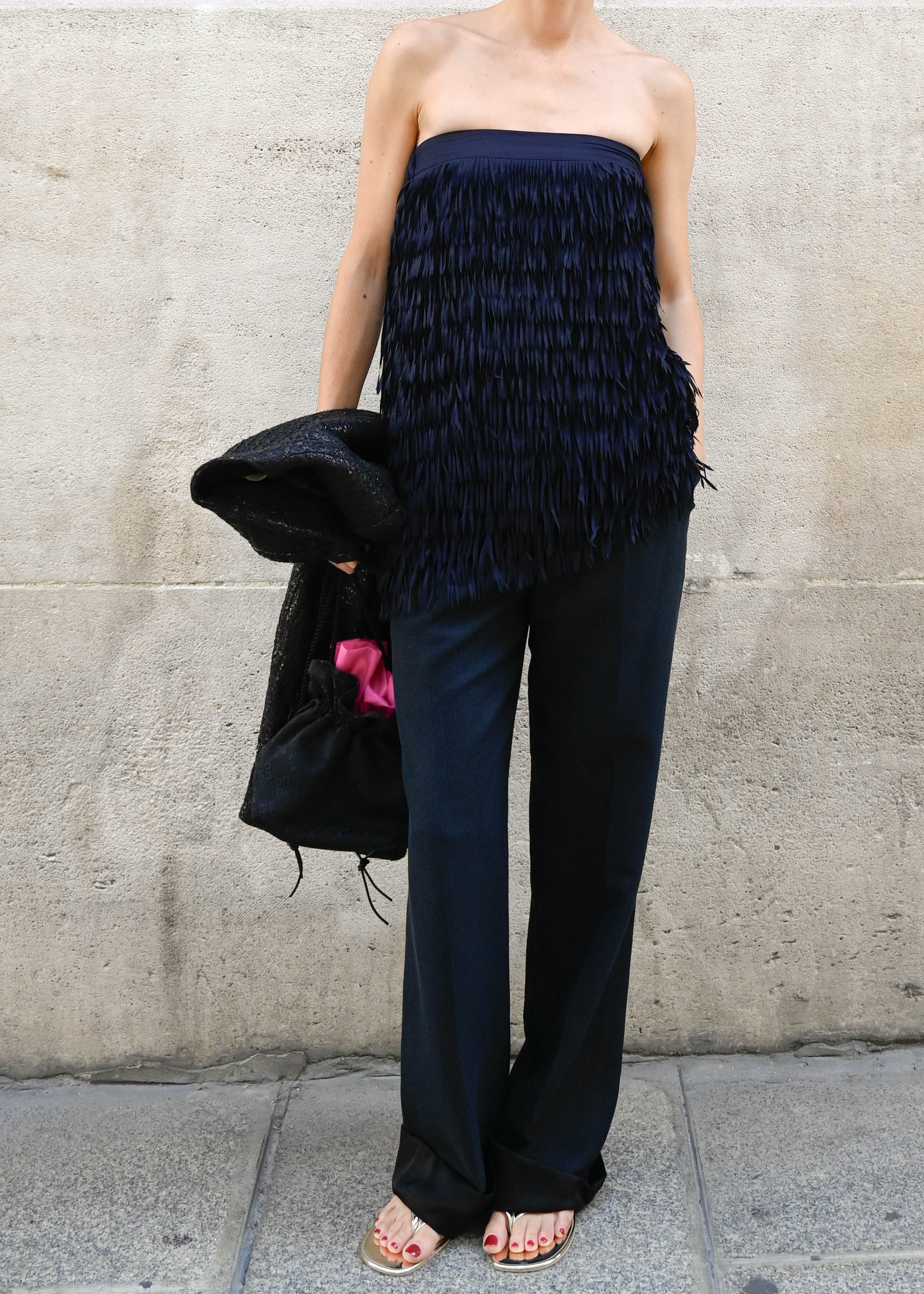 FRINGED TOP