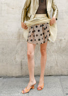 HIDDEN POLKA SKIRT