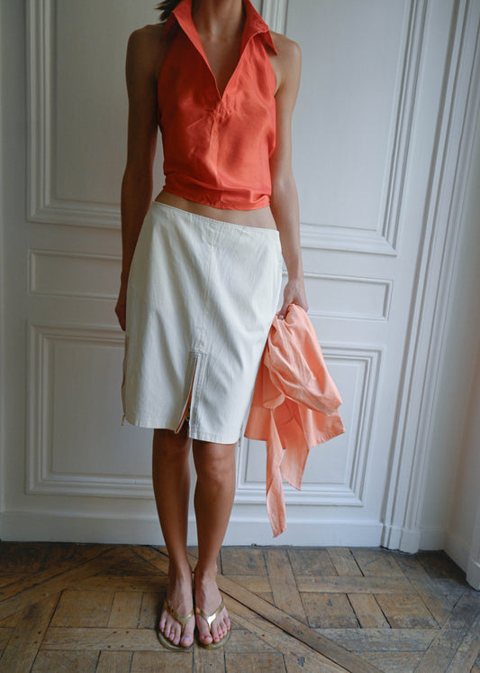 ZIPPER SKIRT