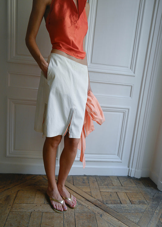 ZIPPER SKIRT