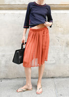 PLEATED SKIRT