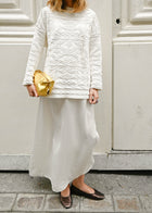 WHITE SWEATER