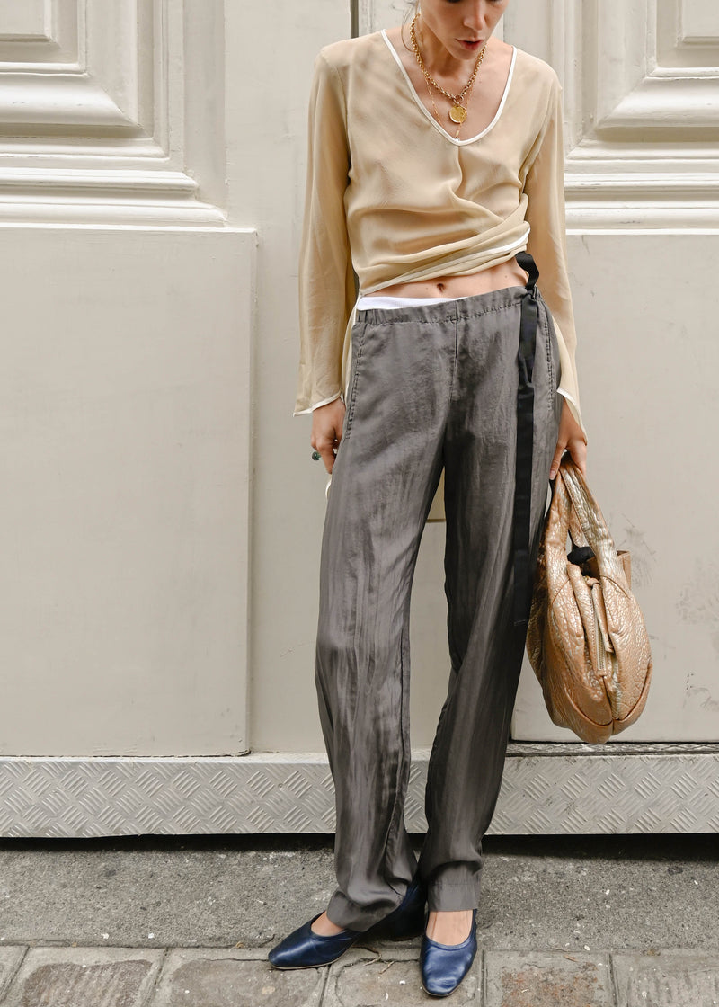 SILK PANTS