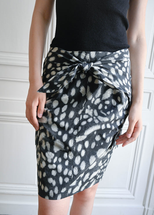 TIE DOTT SKIRT