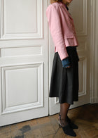 PINK EMBROIDERED BLAZER