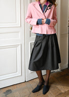 PINK EMBROIDERED BLAZER