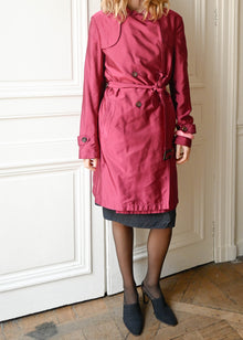 FUSCHIA TRENCH