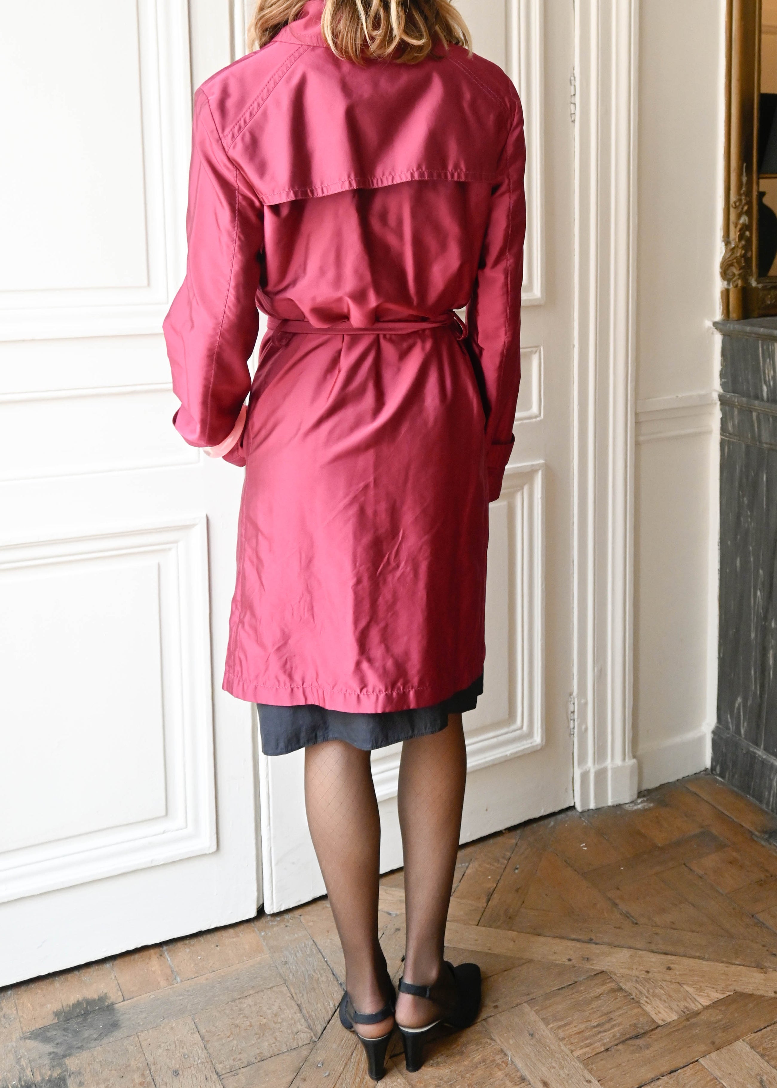 FUSCHIA TRENCH