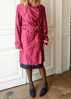 FUSCHIA TRENCH