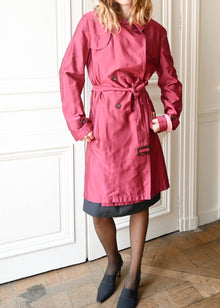 FUSCHIA TRENCH