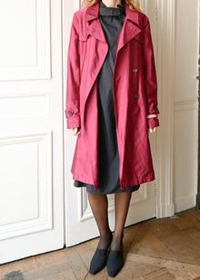 FUSCHIA TRENCH