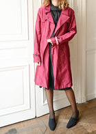 FUSCHIA TRENCH