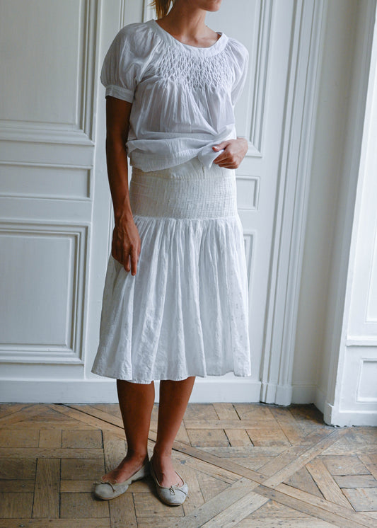 FLOWY PANEL SKIRT