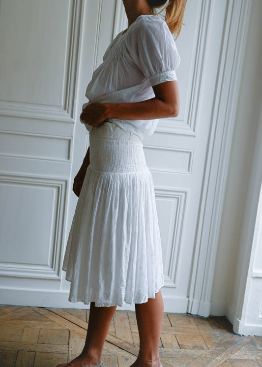 FLOWY PANEL SKIRT