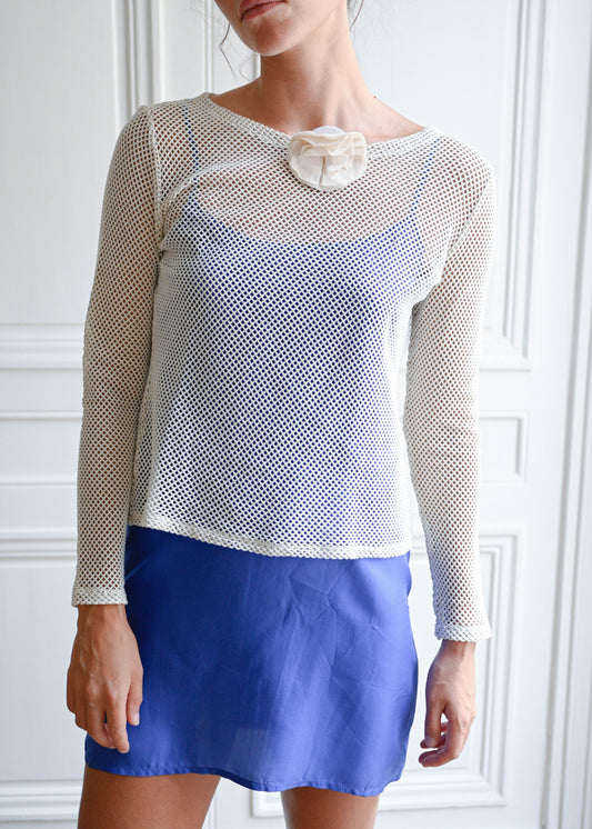 PETAL MESH TOP