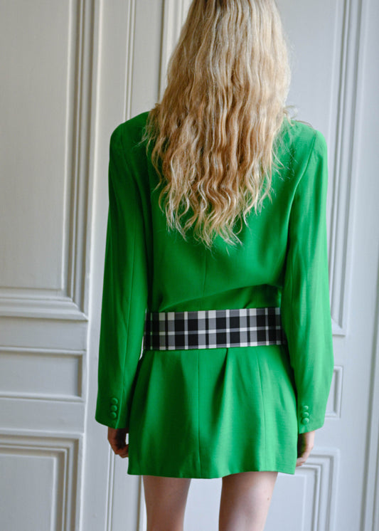 Green blazer