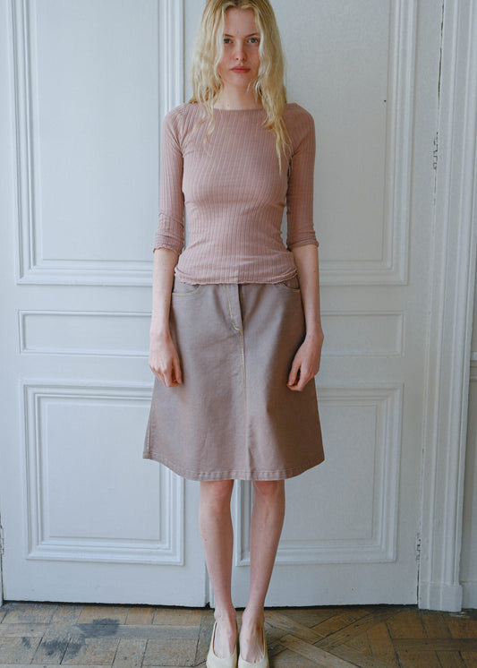 STRUCTURED SKIRT