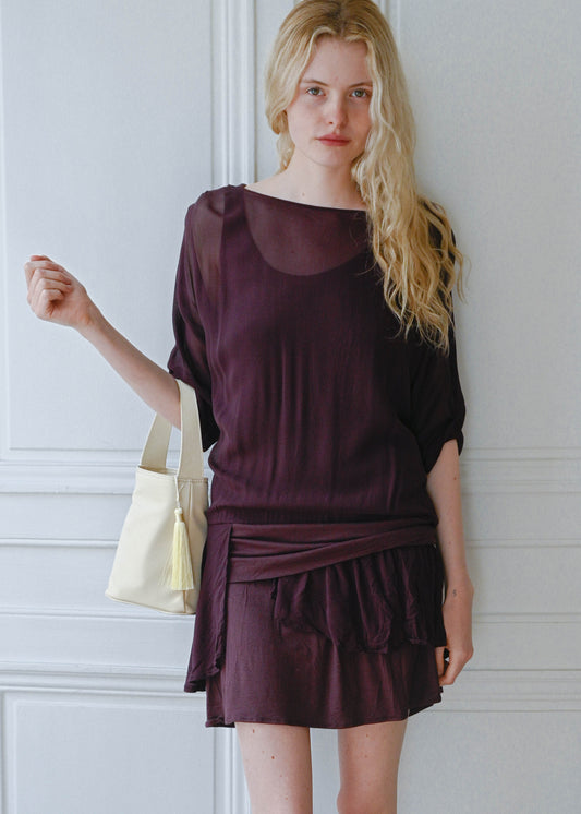 TURN CREAM ORSI BAG