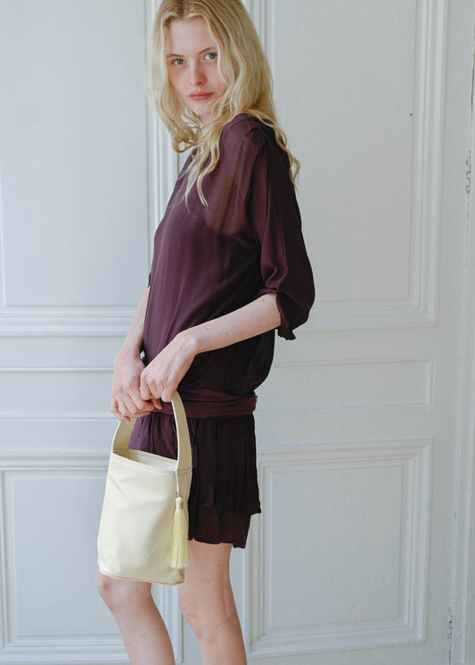 TURN CREAM ORSI BAG