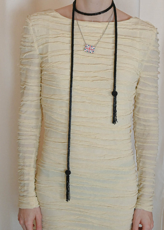 BEAD SCARF NECKLACE