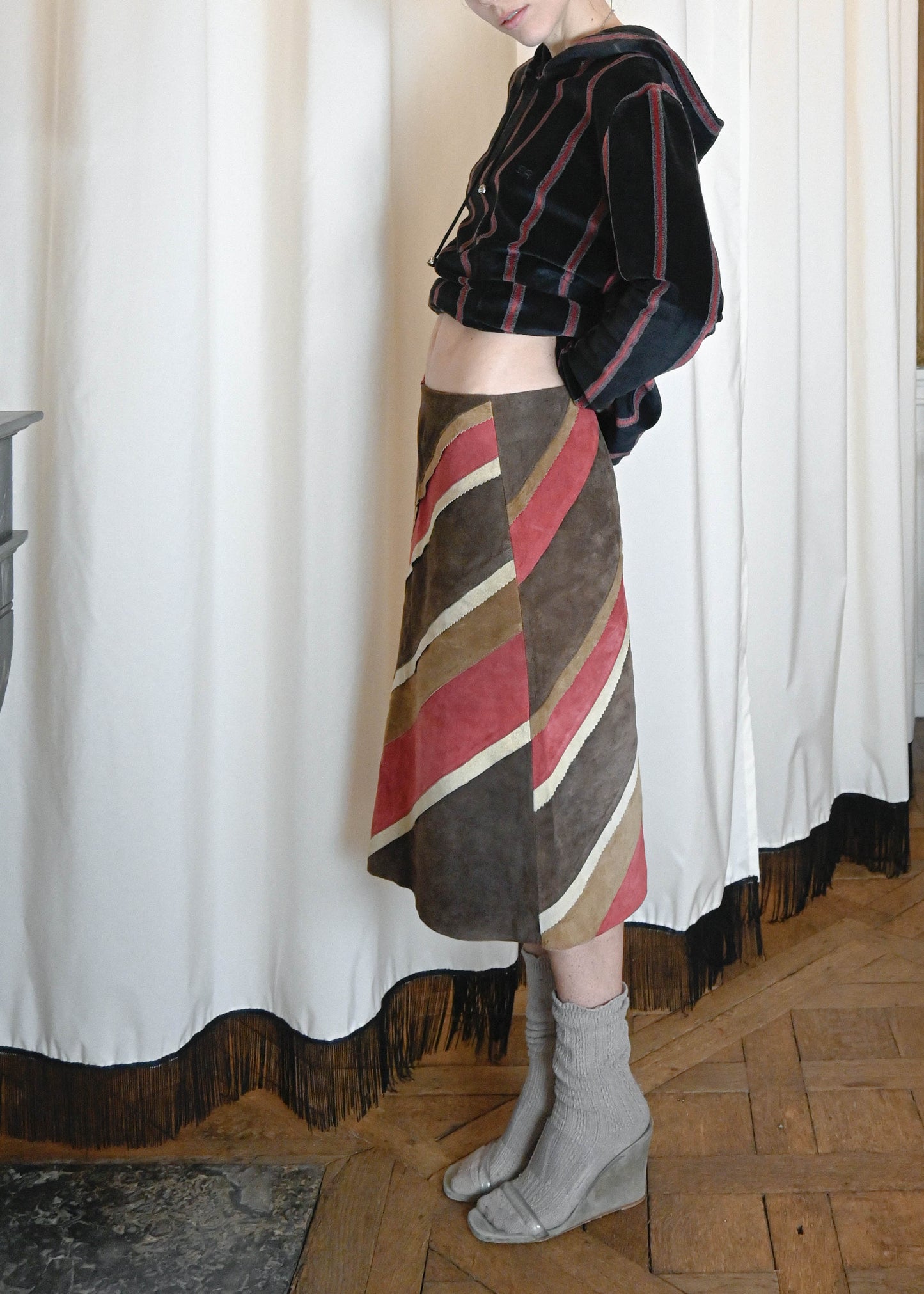 DIAGONAL SKIRT