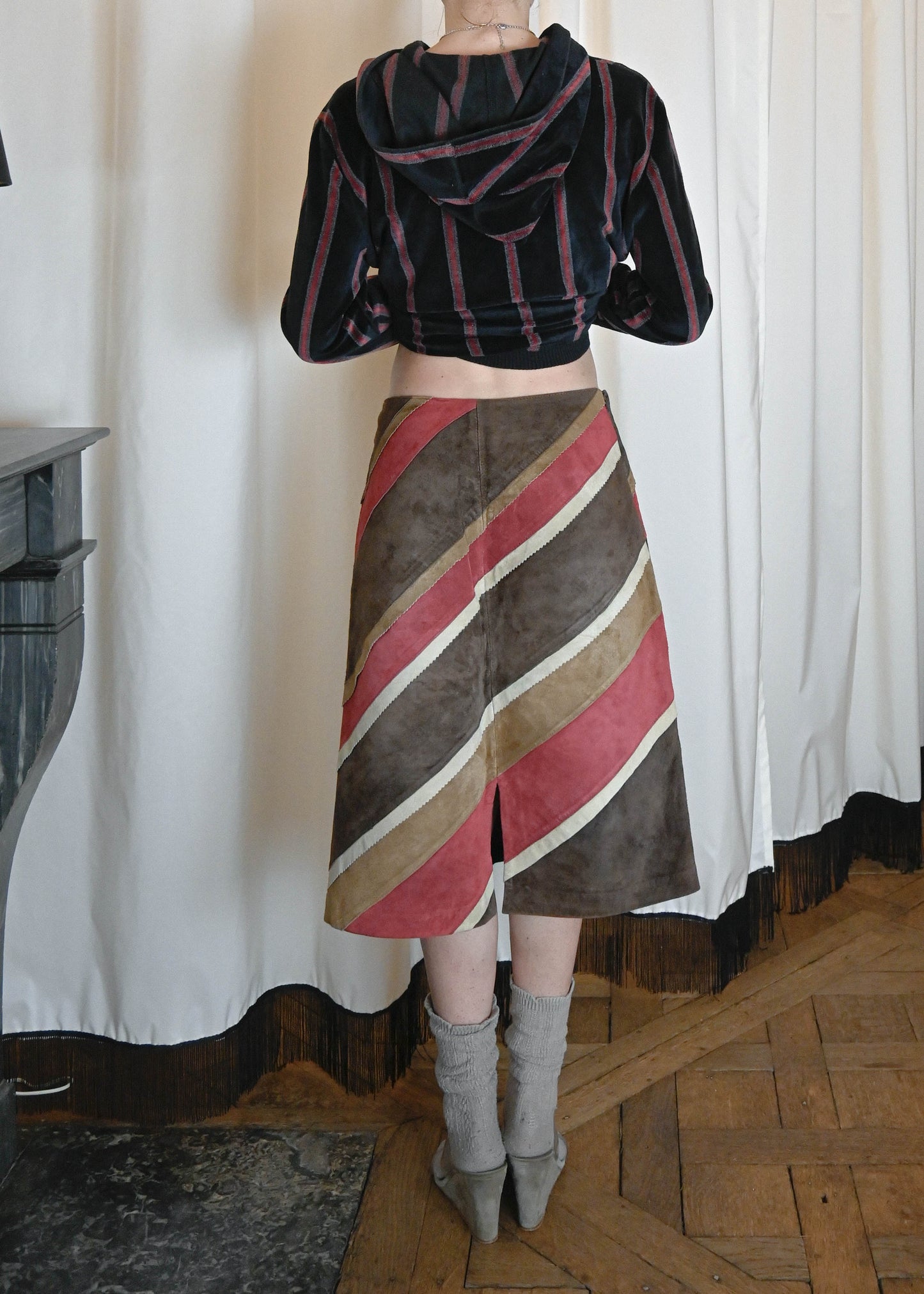 DIAGONAL SKIRT