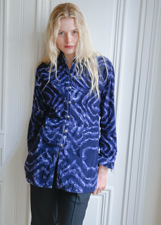 Kenzo velvet shirt