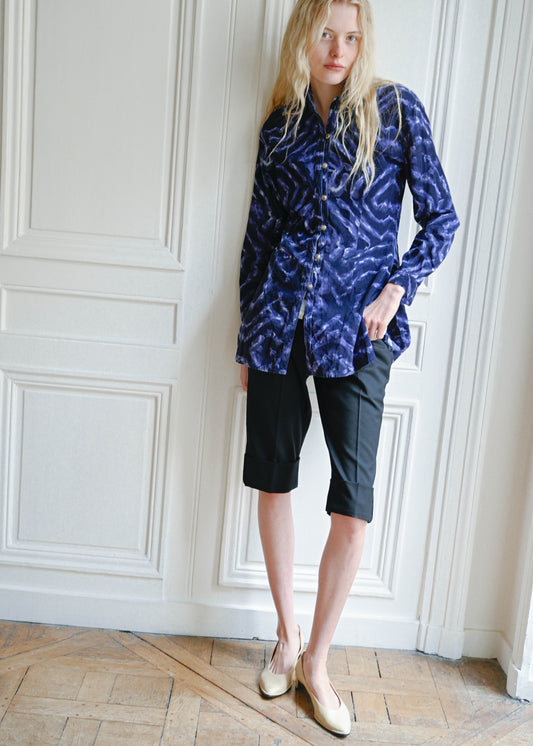 Kenzo velvet shirt