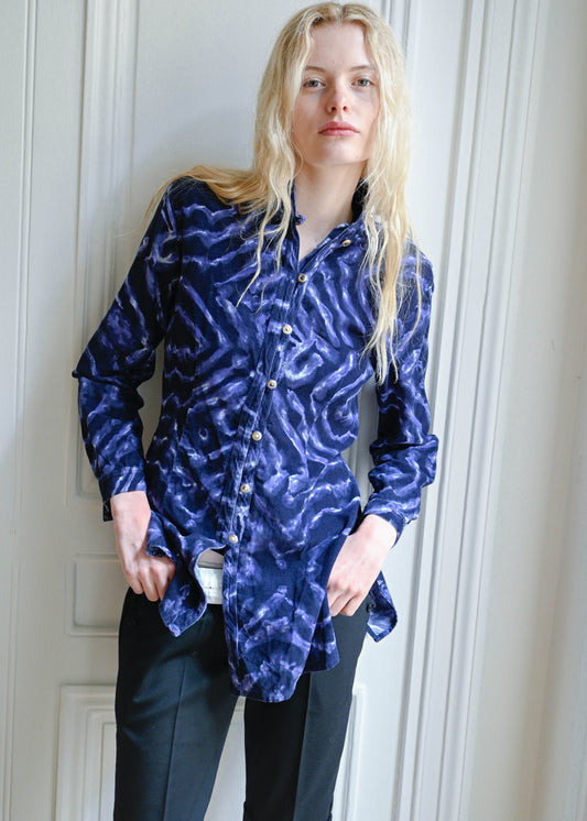 Kenzo velvet shirt