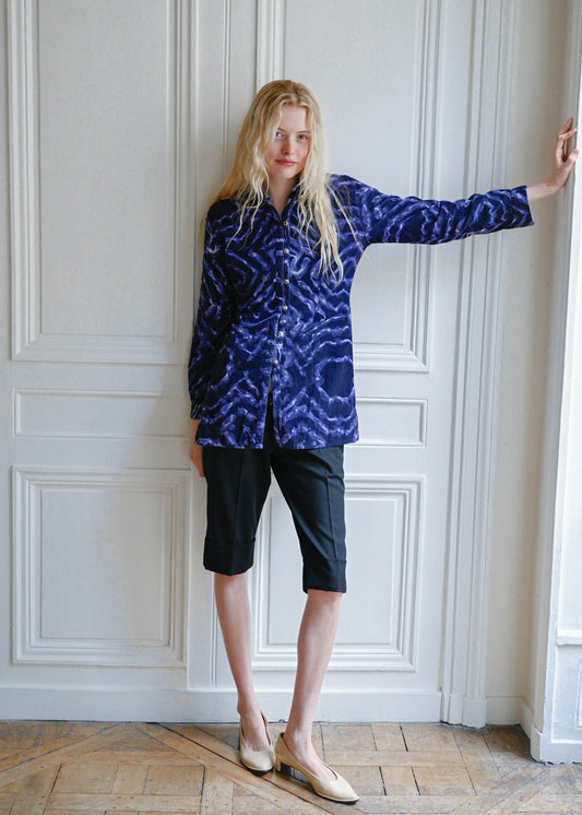 Kenzo velvet shirt