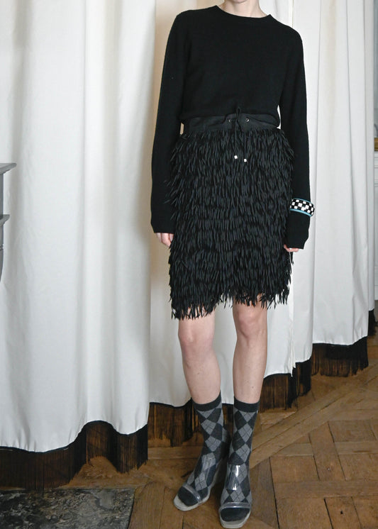 FRINGE SKIRT
