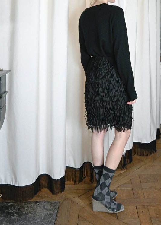 FRINGE SKIRT