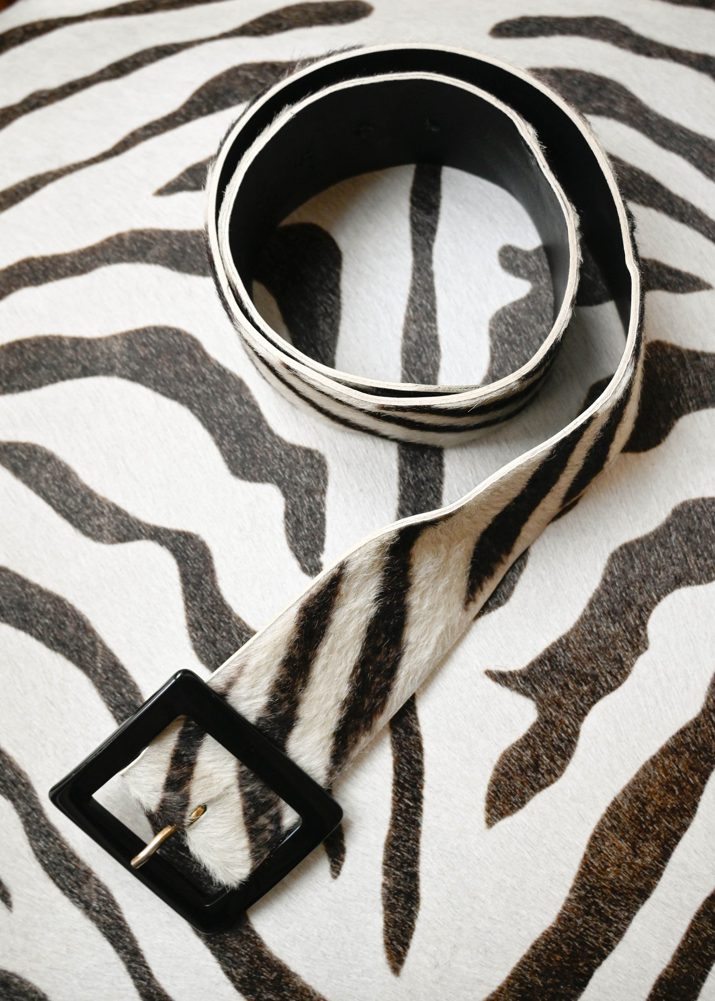 ZEBRA PONEY BELT