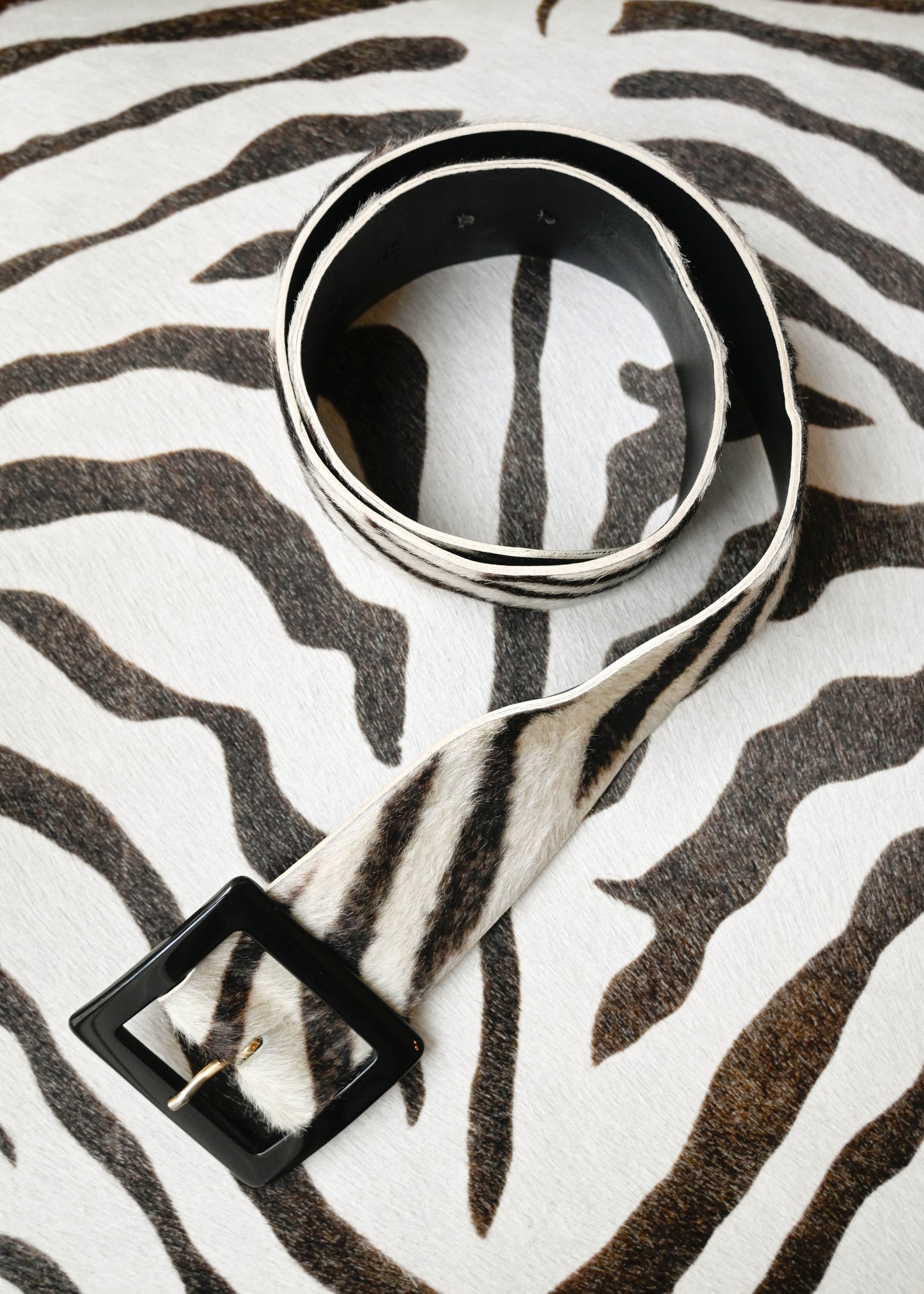 ZEBRA PONEY BELT
