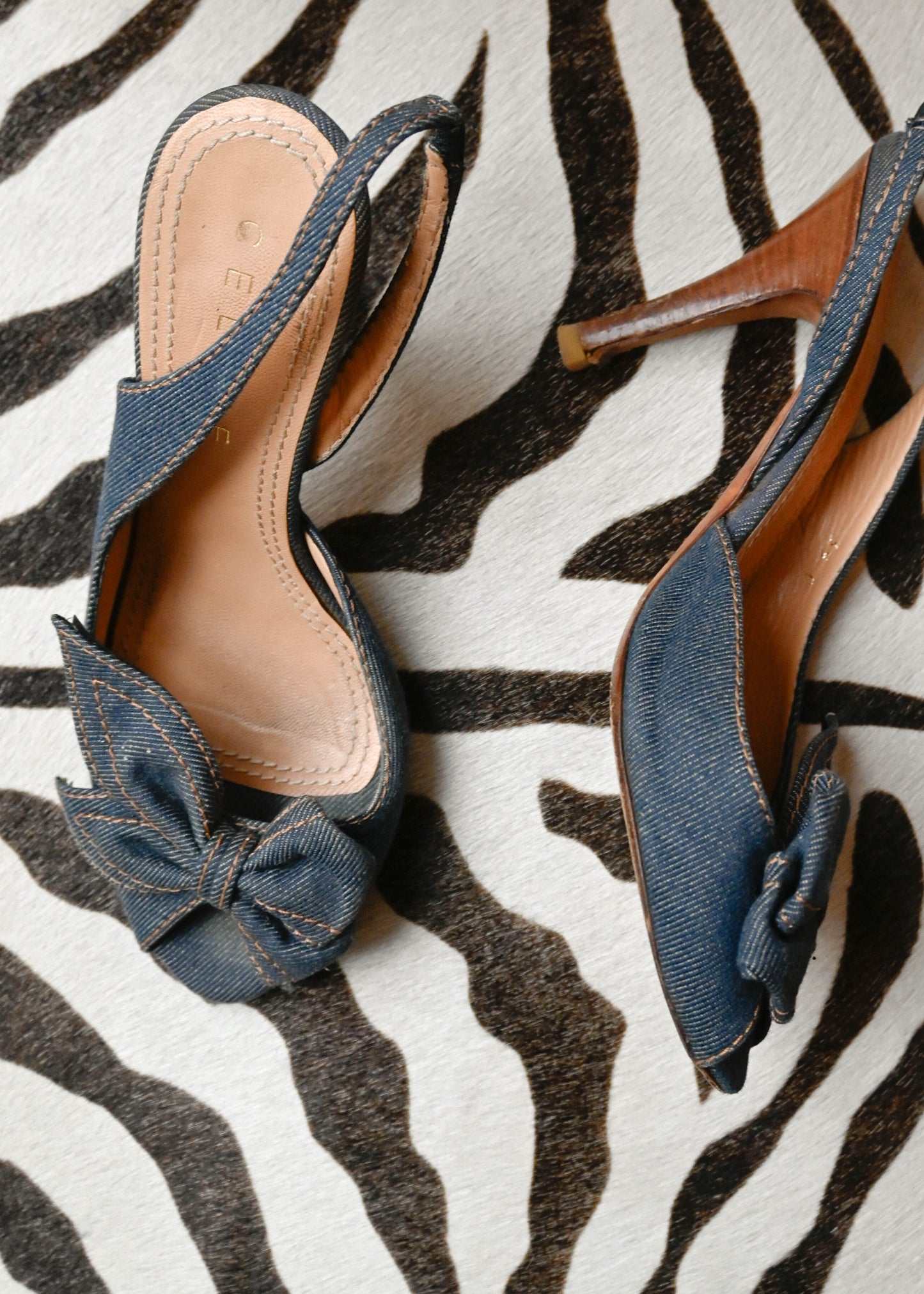 CELINE BOW PUMPS