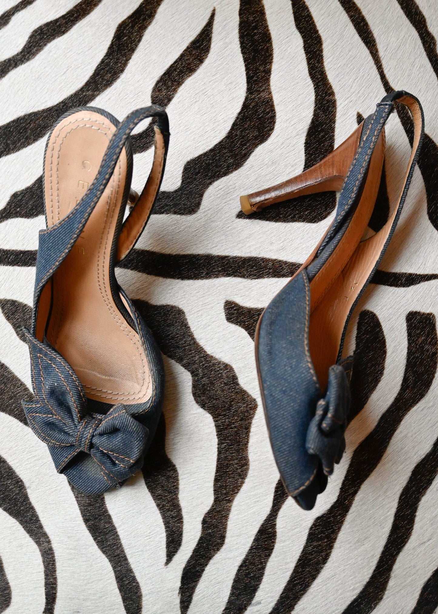 CELINE BOW PUMPS