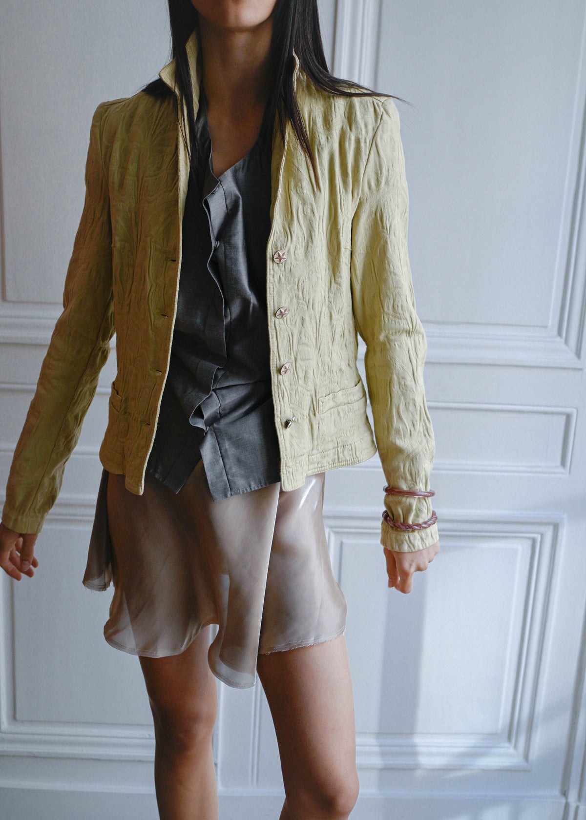 Vintage Ungaro jacquard blazer by TURN Paris