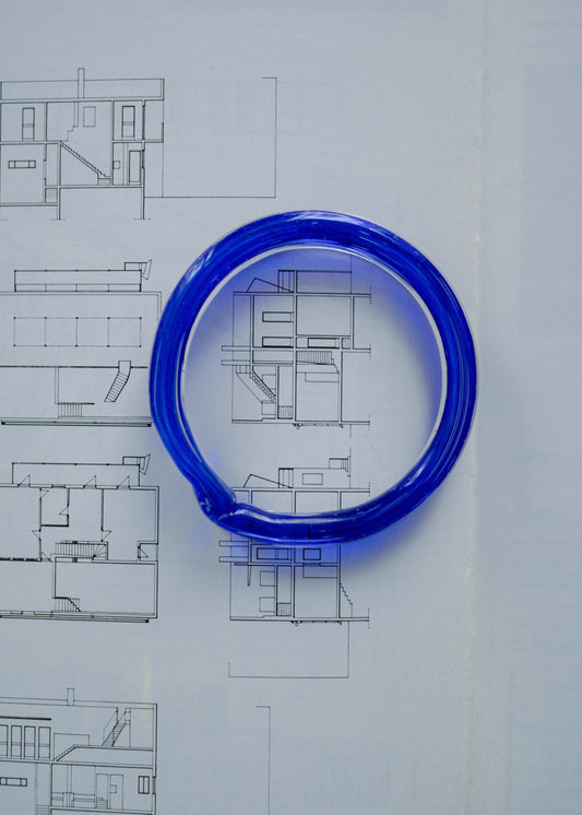 TURN blue Sleek Bangle