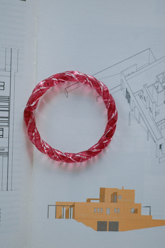 Twisted Bangle – Framboise