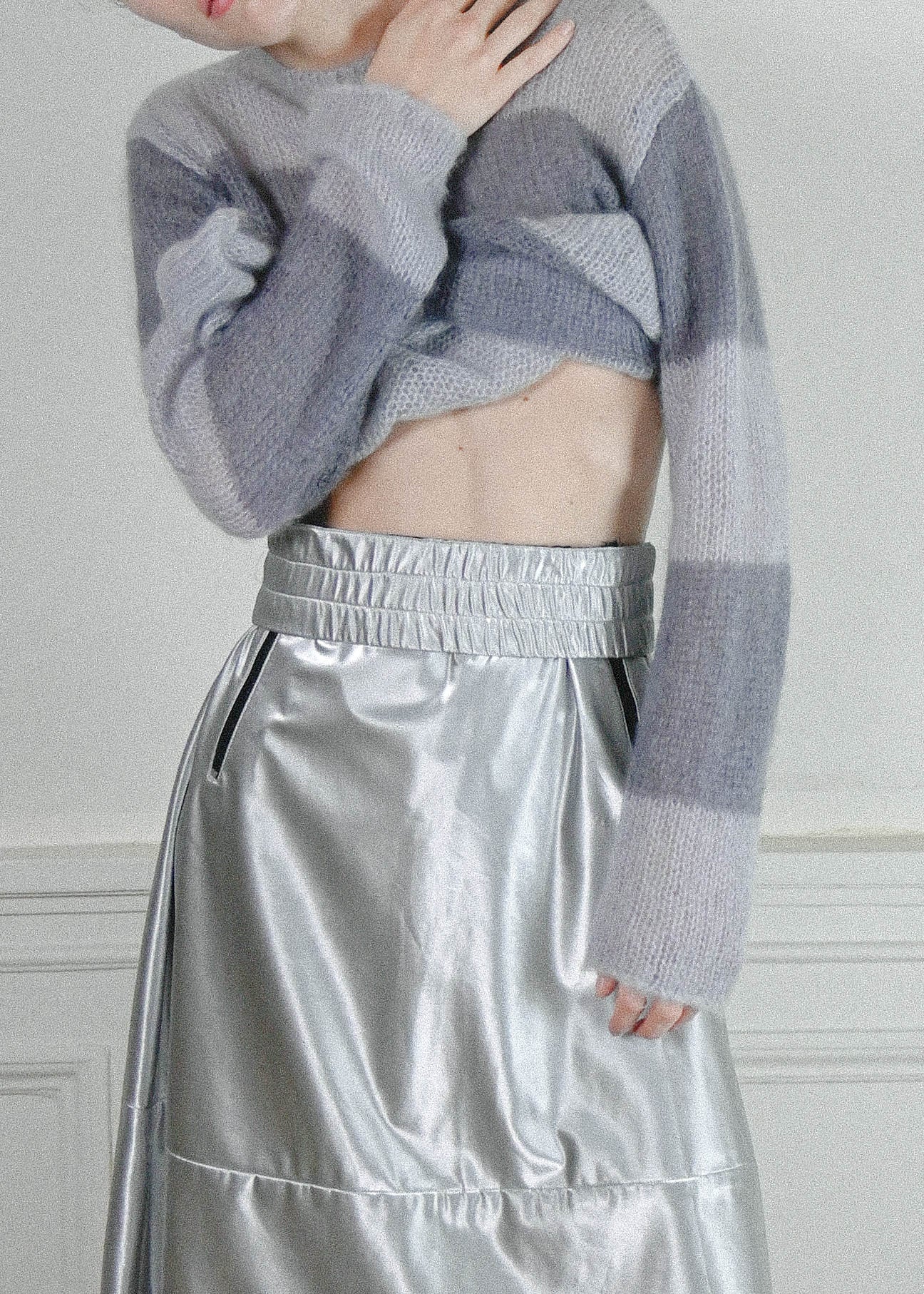 SILVER SKIRT