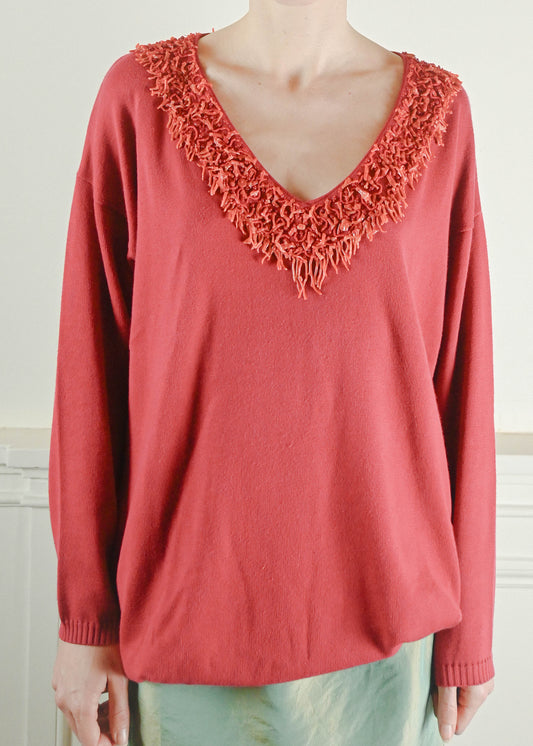Blumarine coral jumper