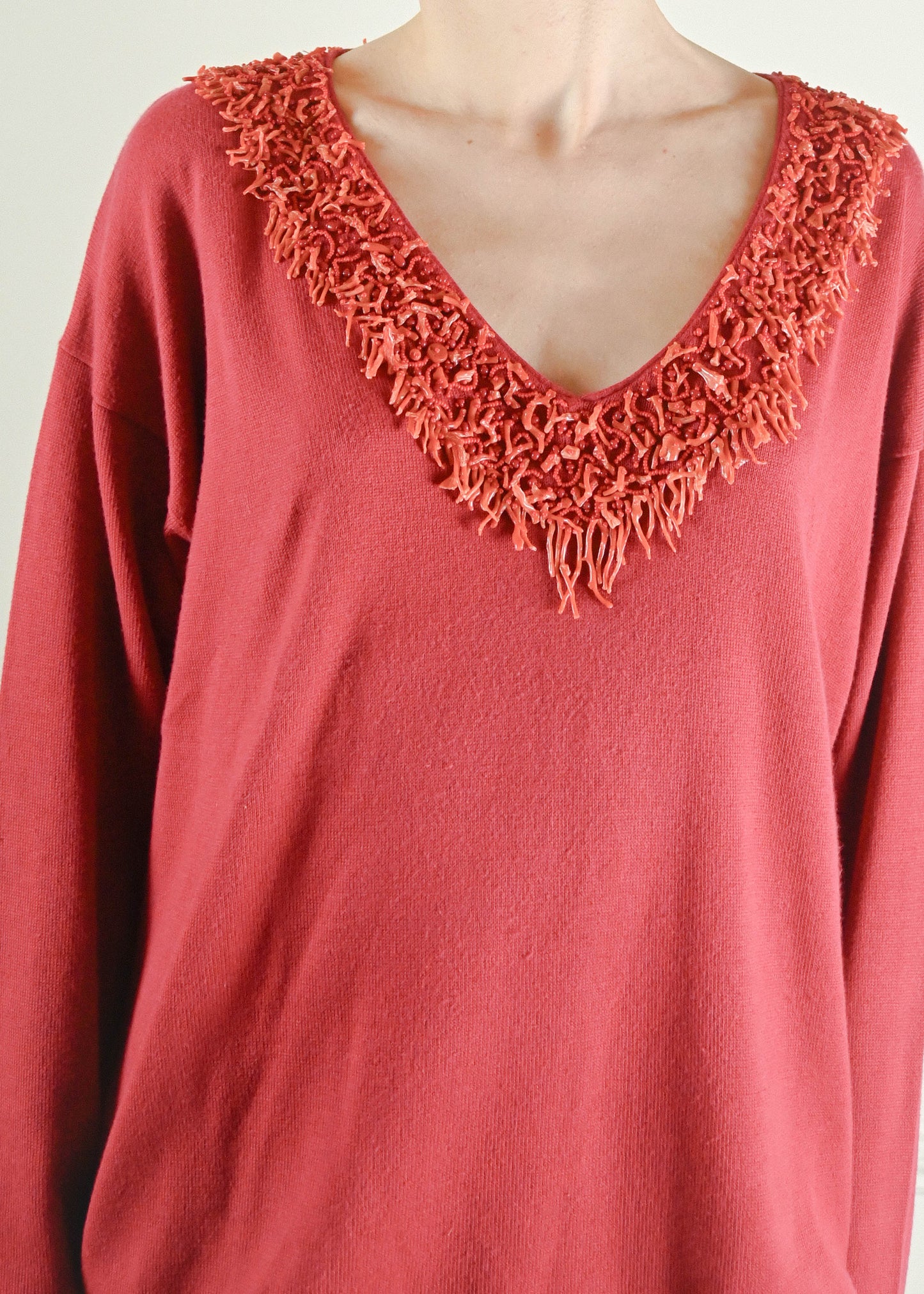 Blumarine coral jumper