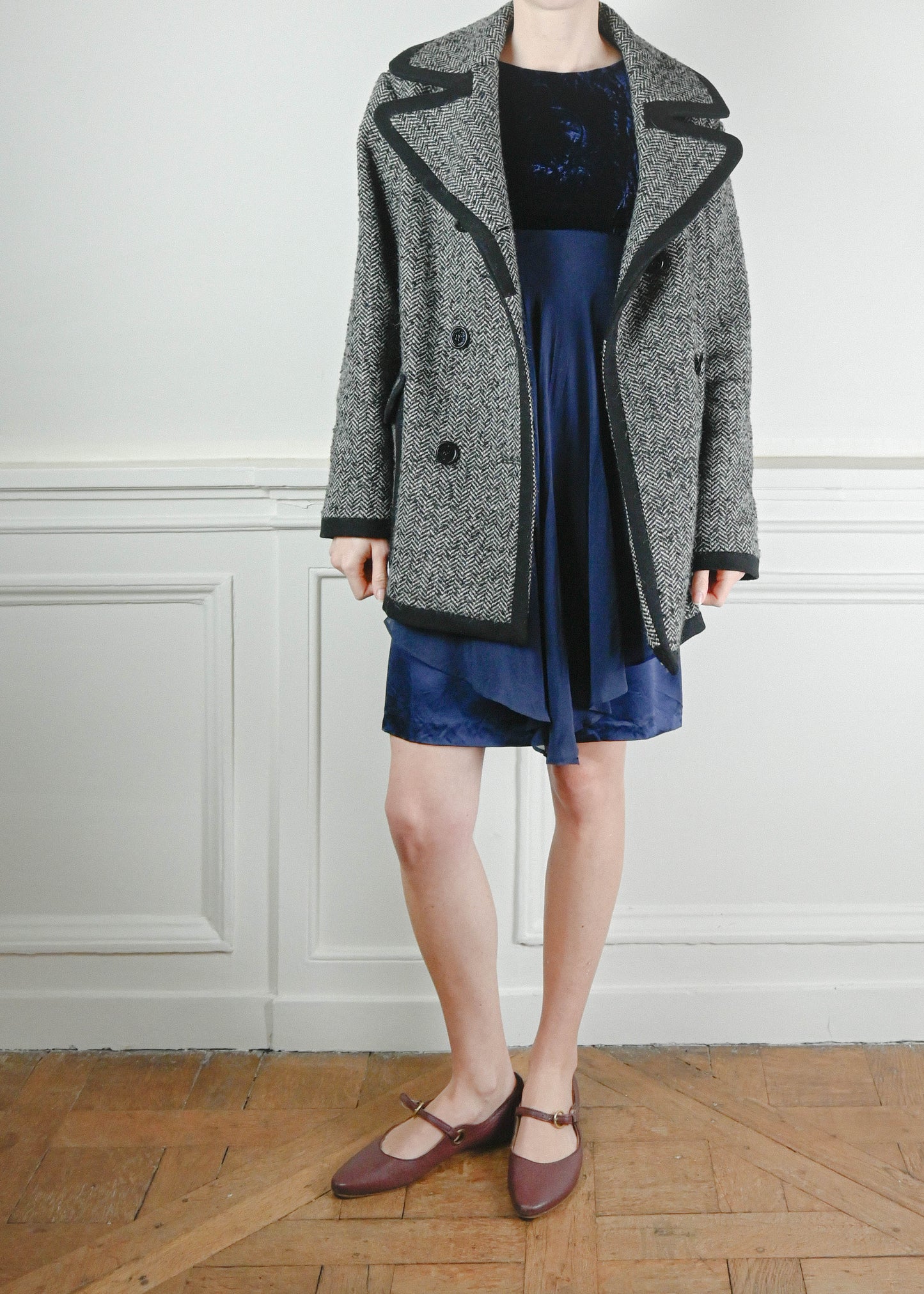 Moschino tweed coat