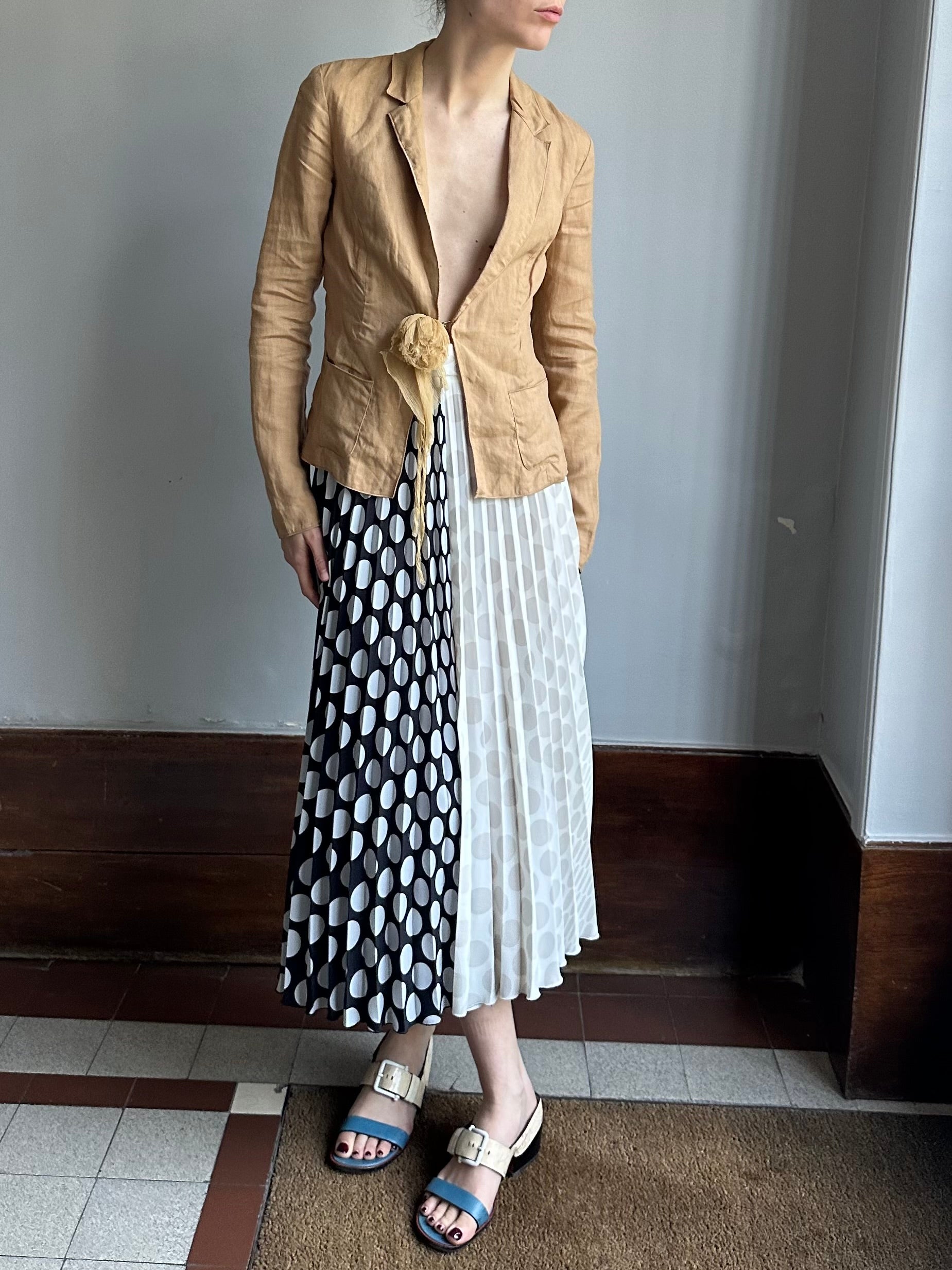 MARGIELA POLKA DOT SKIRT