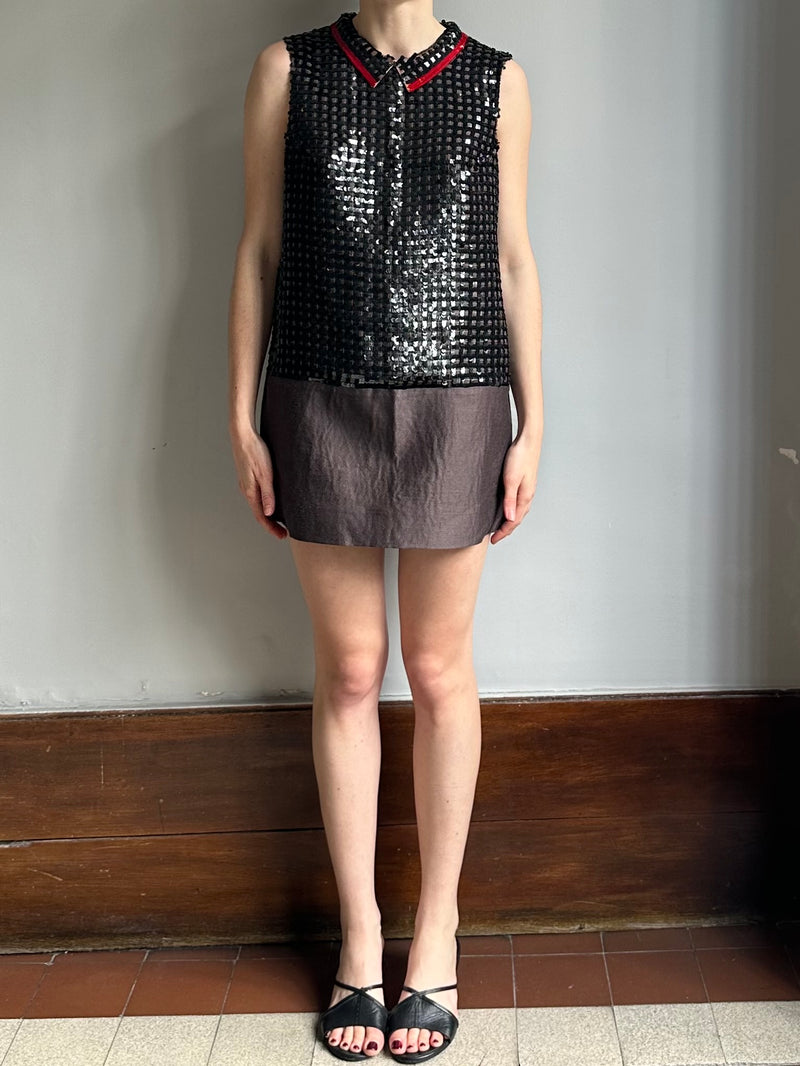 MARNI SEQUIN MINI DRESS